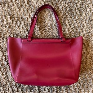 The Row red handbag